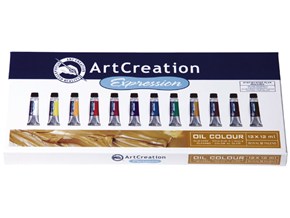 ArtCreation Expression oil colour set 12 x 12 ml